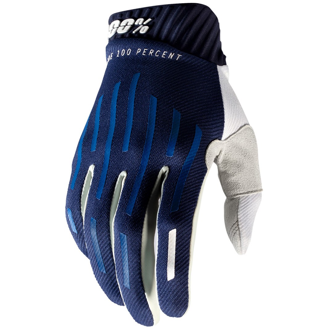 Мотоперчатки 100% Ridefit Glove Navy M (10014-015-11)