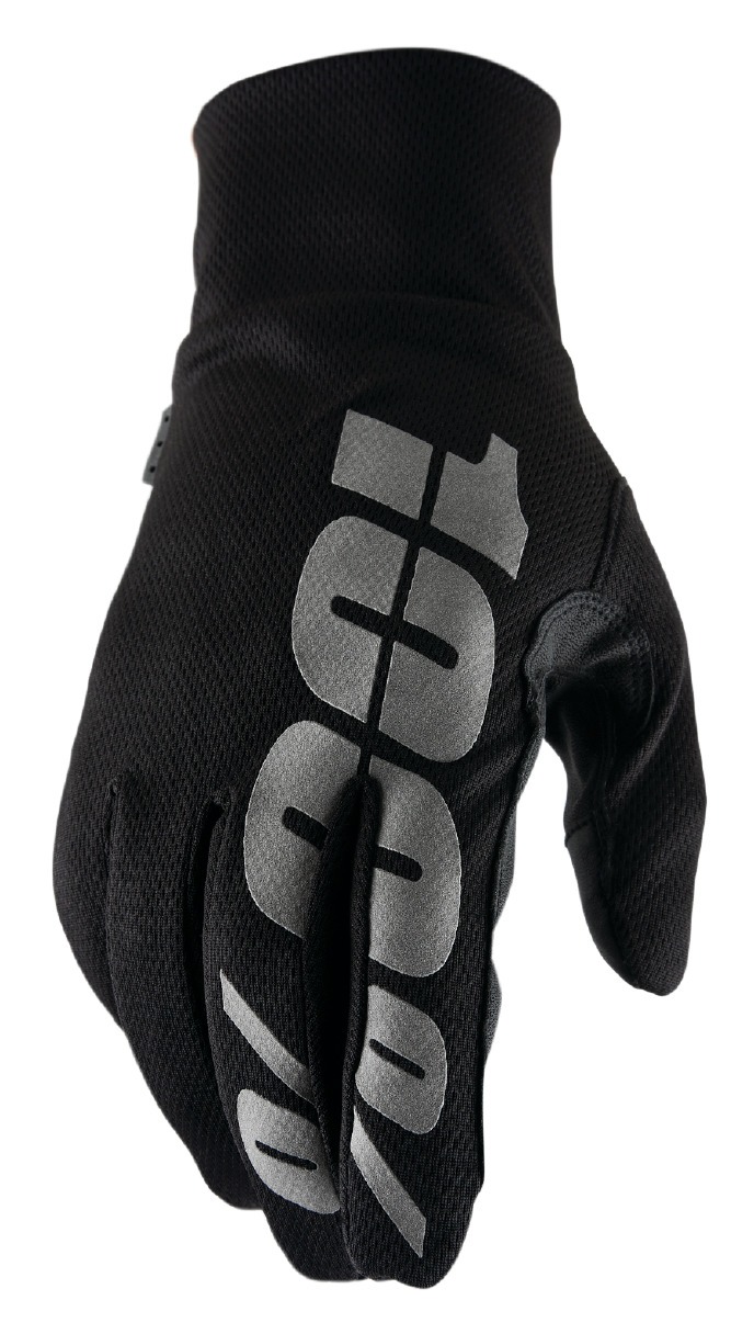 Мотоперчатки 100% Hydromatic Waterproof Glove (Black, XXL, 2021 (10011-001-14))