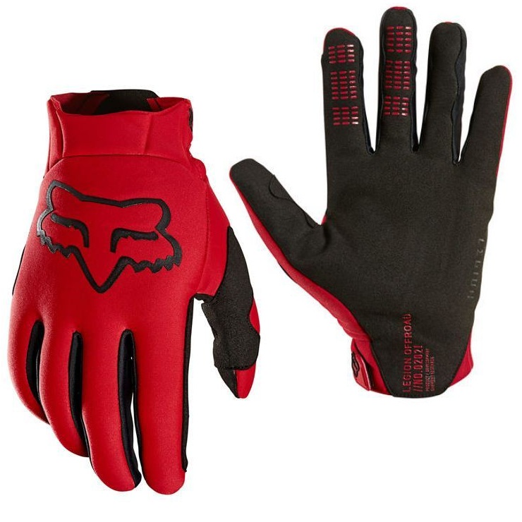 Мотоперчатки Fox Legion Thermo Glove Взрослый, M, красный, 2021 (26373-122-M)