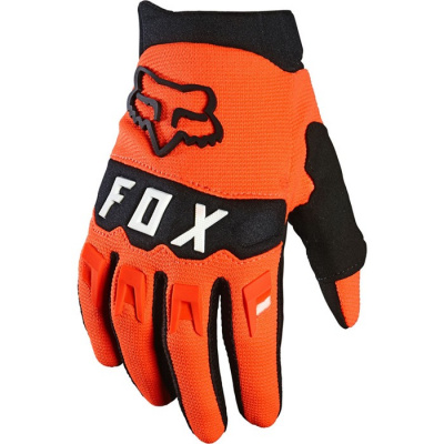 Мотоперчатки подростковые Fox Dirtpaw Youth Glove Подростковый, YM, оранжевый, 2021 (25868-824-YM)