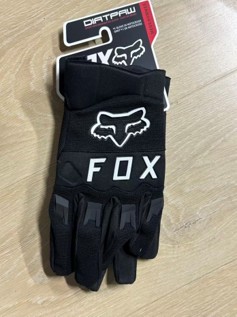 Мотоперчатки FOX Dirtpaw 16 Черный/Белый Размер S