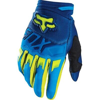Мотоперчатки Fox Dirtpaw Race Glove Blue/Yellow M (14999-026-M)