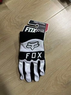 Мотоперчатки FOX Dirtpaw 16 Белый/Черный Размер S