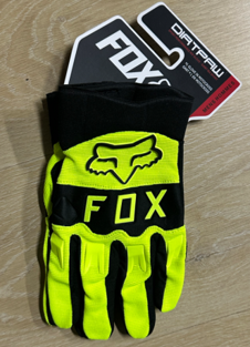 Мотоперчатки FOX Dirtpaw 16 Салатовый/Черный Размер L