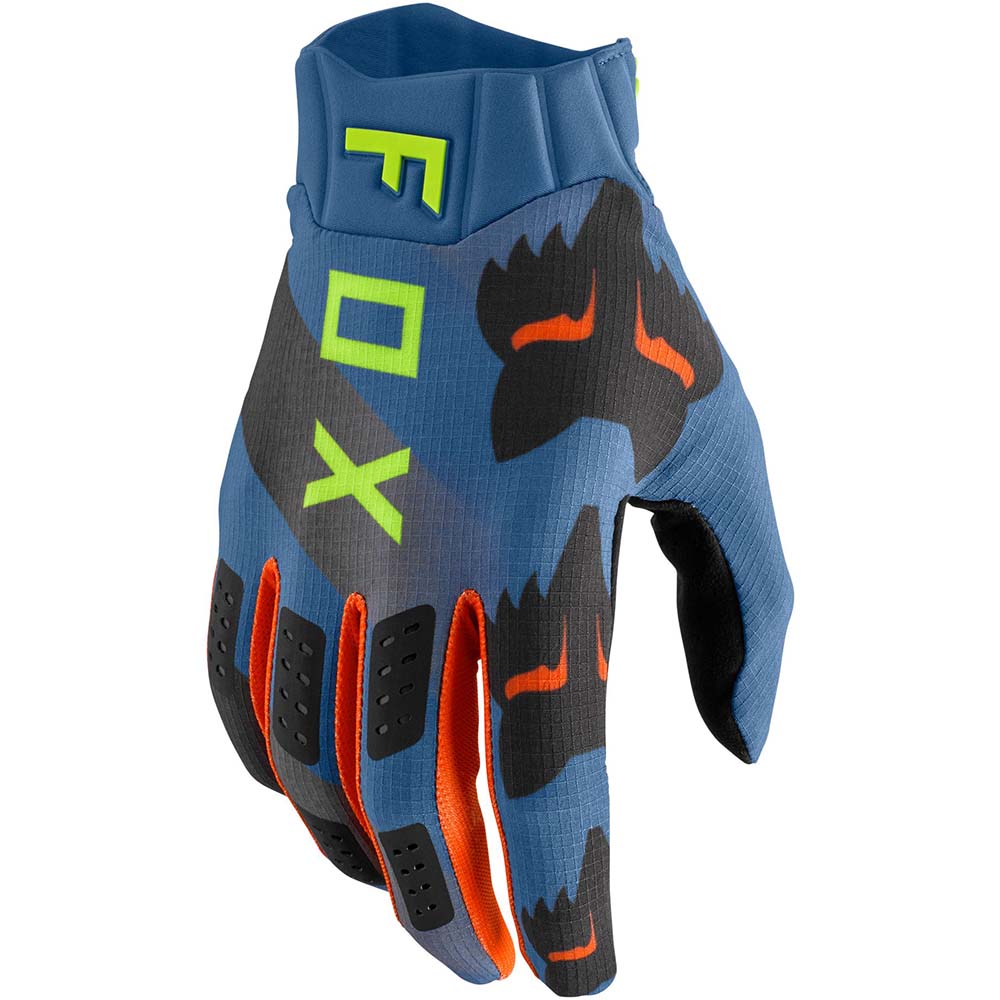 Мотоперчатки Fox Flexair Mawlr Glove Dust Blue, L, 2021 (26759-157-L)
