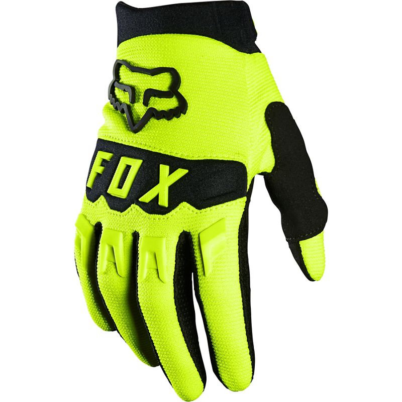 Мотоперчатки подростковые Fox Dirtpaw Youth Glove Flow Yellow, YS, 2021 (25868-130-YS)