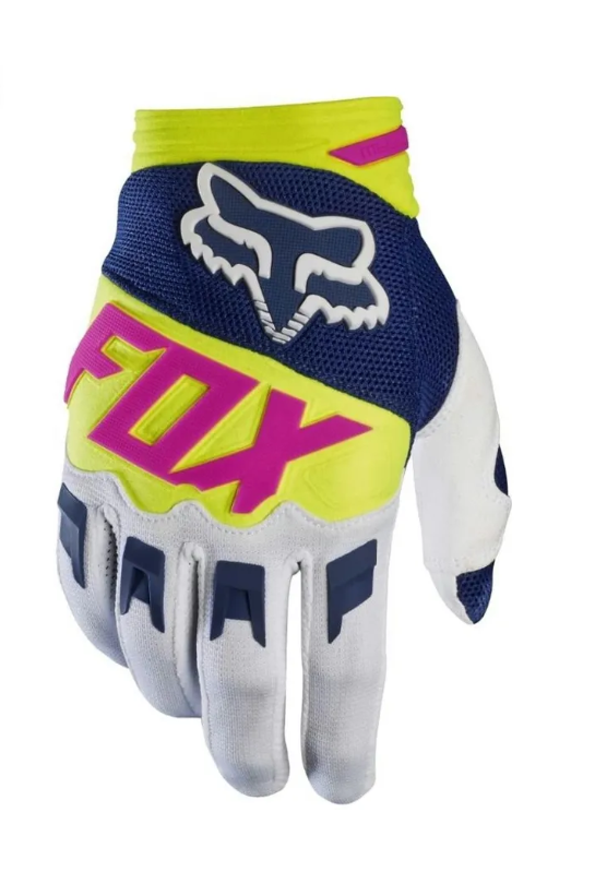 Перчатки мото FOX №11 Yellow/Pink/White (M)