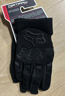 Мотоперчатки FOX Dirtpaw 16 Черный/Серый Размер S