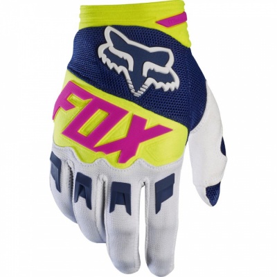 Мотоперчатки Fox Dirtpaw Race Glove Navy/White M (17291-045-M)