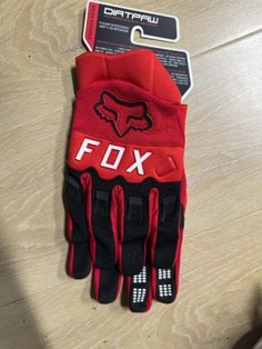 Мотоперчатки FOX Dirtpaw 16 Красный/Черный Размер M
