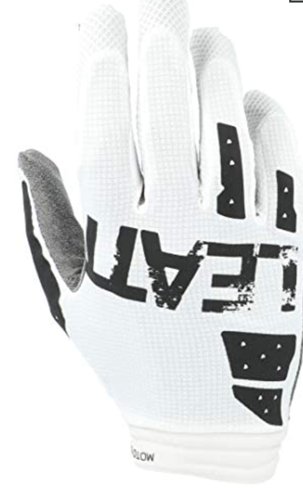 Мотоперчатки Leatt Moto 1.5 GripR Glove (2021) Взрослый, L, белый, 2021 (6021040542)