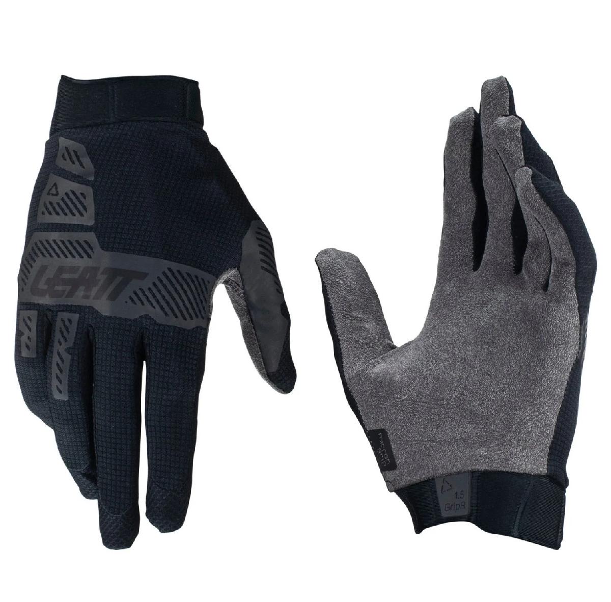 Мотоперчатки Leatt Moto 1.5 GripR Glove (Stealth, M, 2025 (6024090291))