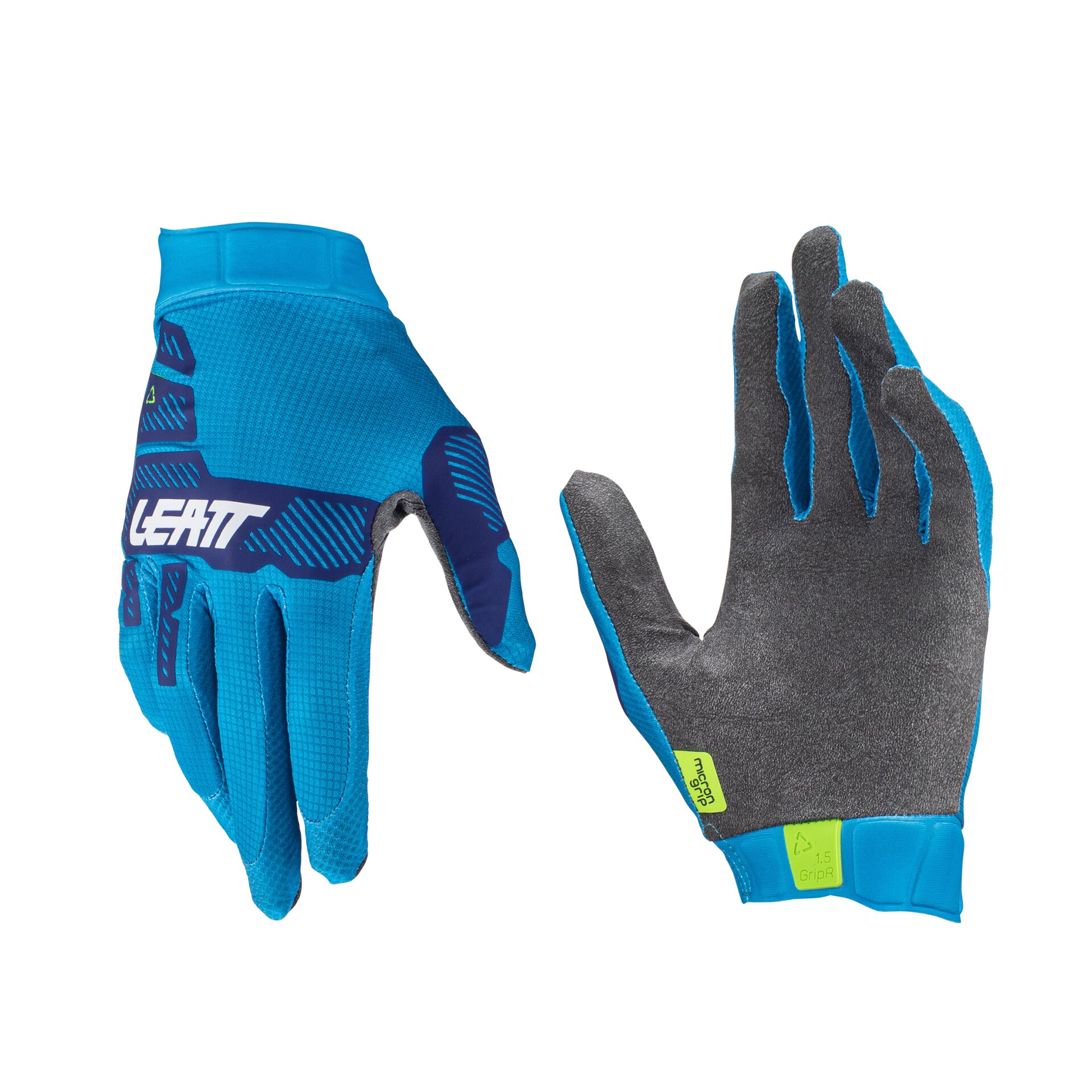 Мотоперчатки Leatt Moto 1.5 GripR Glove (Cyan, S, 2024 (6024090240))