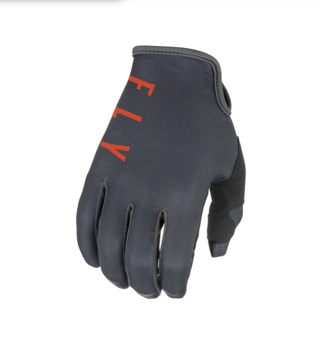 Перчатки FLY RACING LITE серые/оранжевые/черные (2021)  9