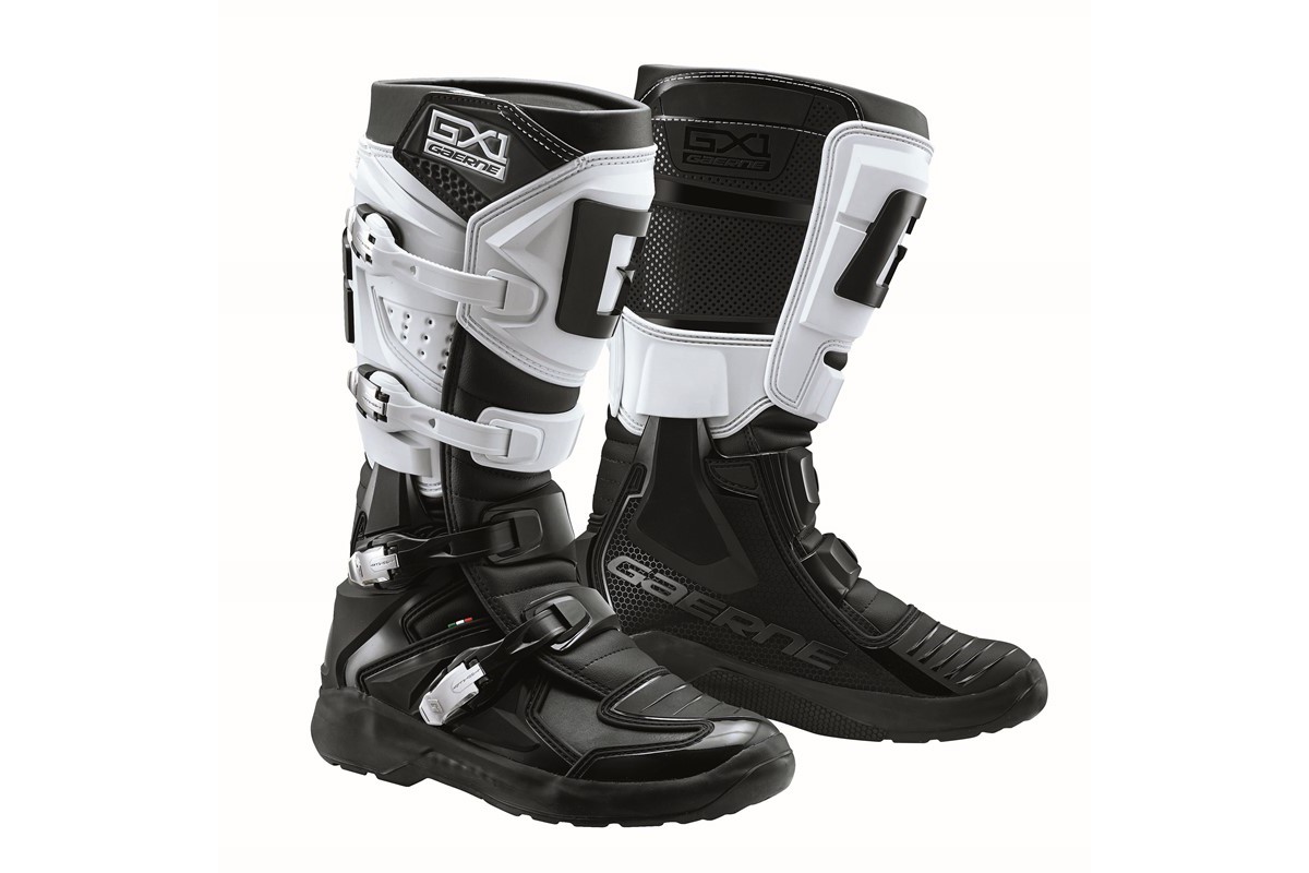 Мотоботы Gaerne GX-1 EVO бело-черные 42