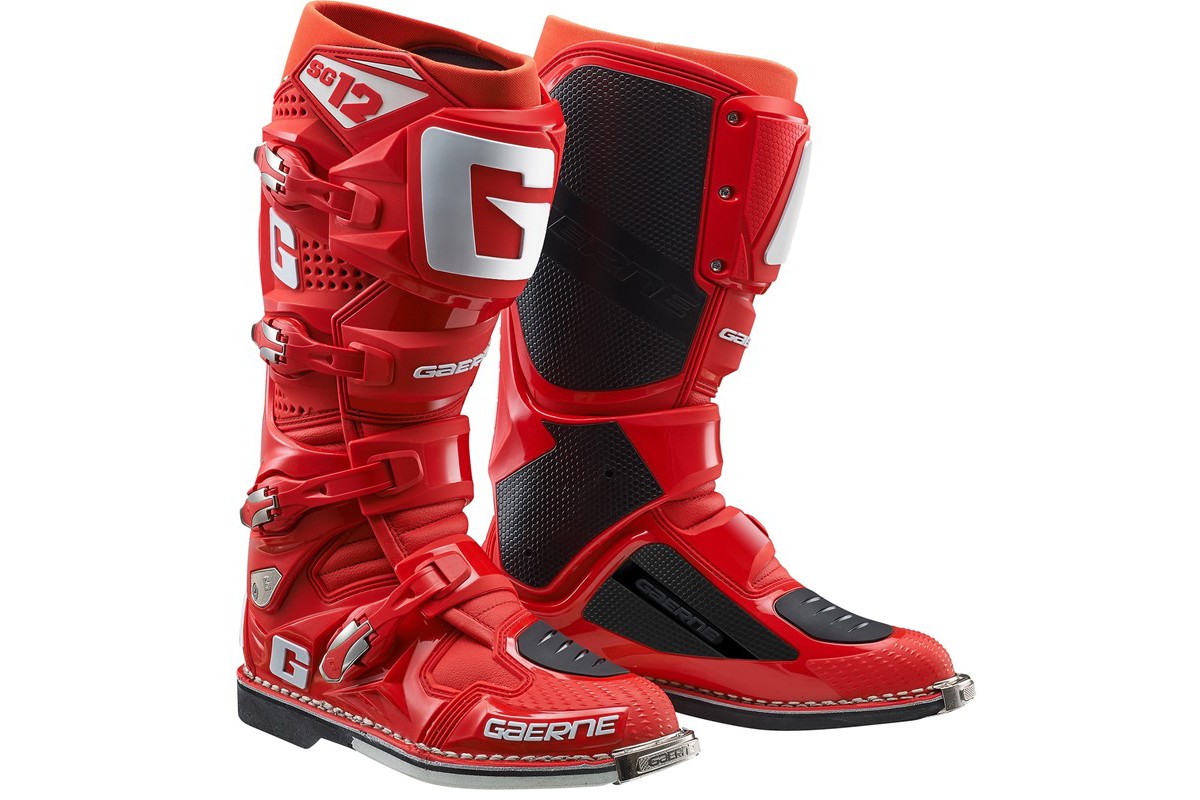 Мотоботы Gaerne SG12 красные 43