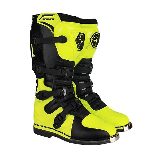 Мотоботы Scoyco MBM006 высокие желтые 45