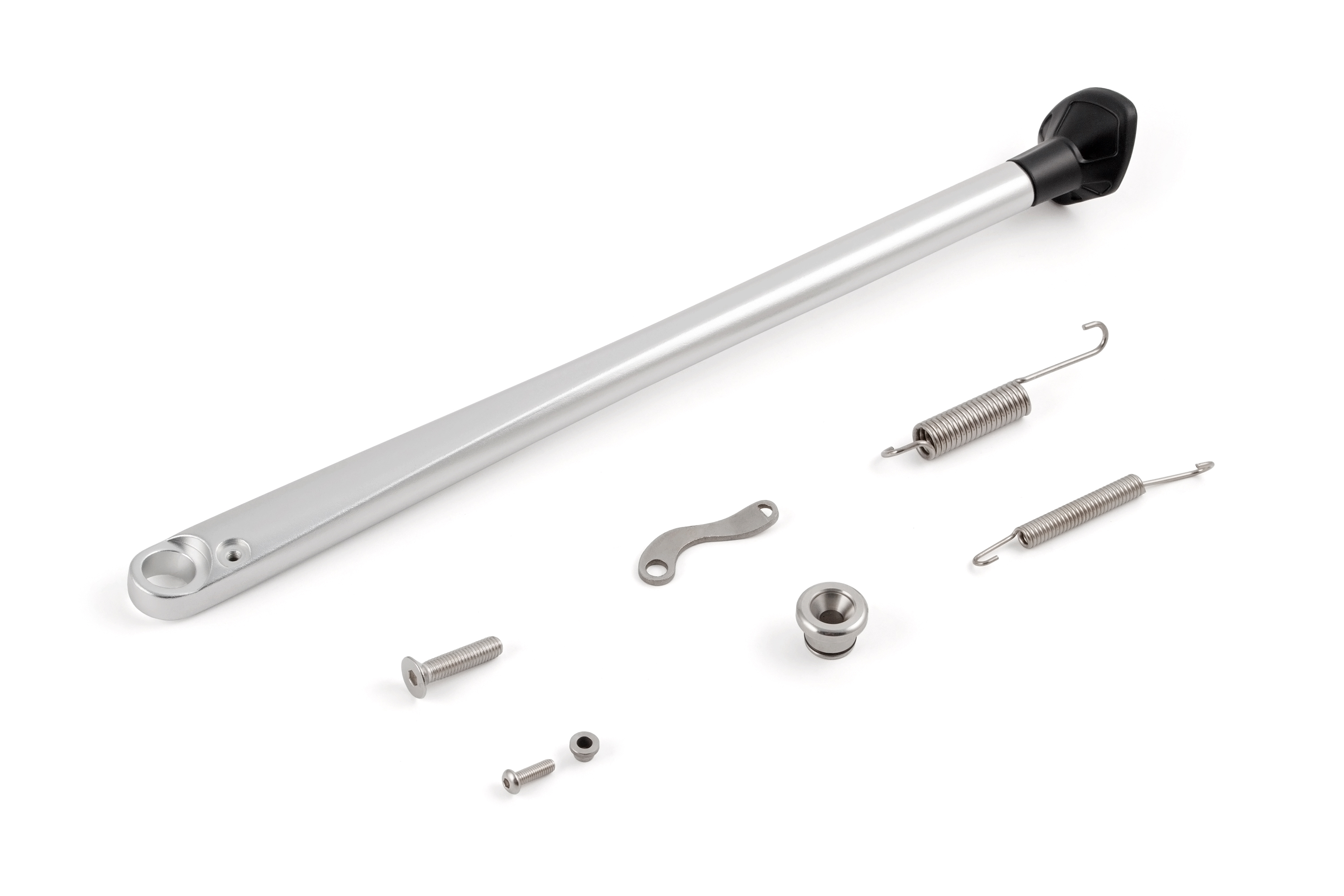 Боковая подножка c комплектом крепежа для эндуро мотоцикла тип KTM 17-23г. (рама K8) KEWS