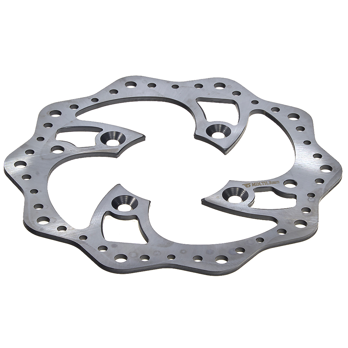 Тормозной диск передний для питбайка GR-X/ Kayo (210мм) 4*100