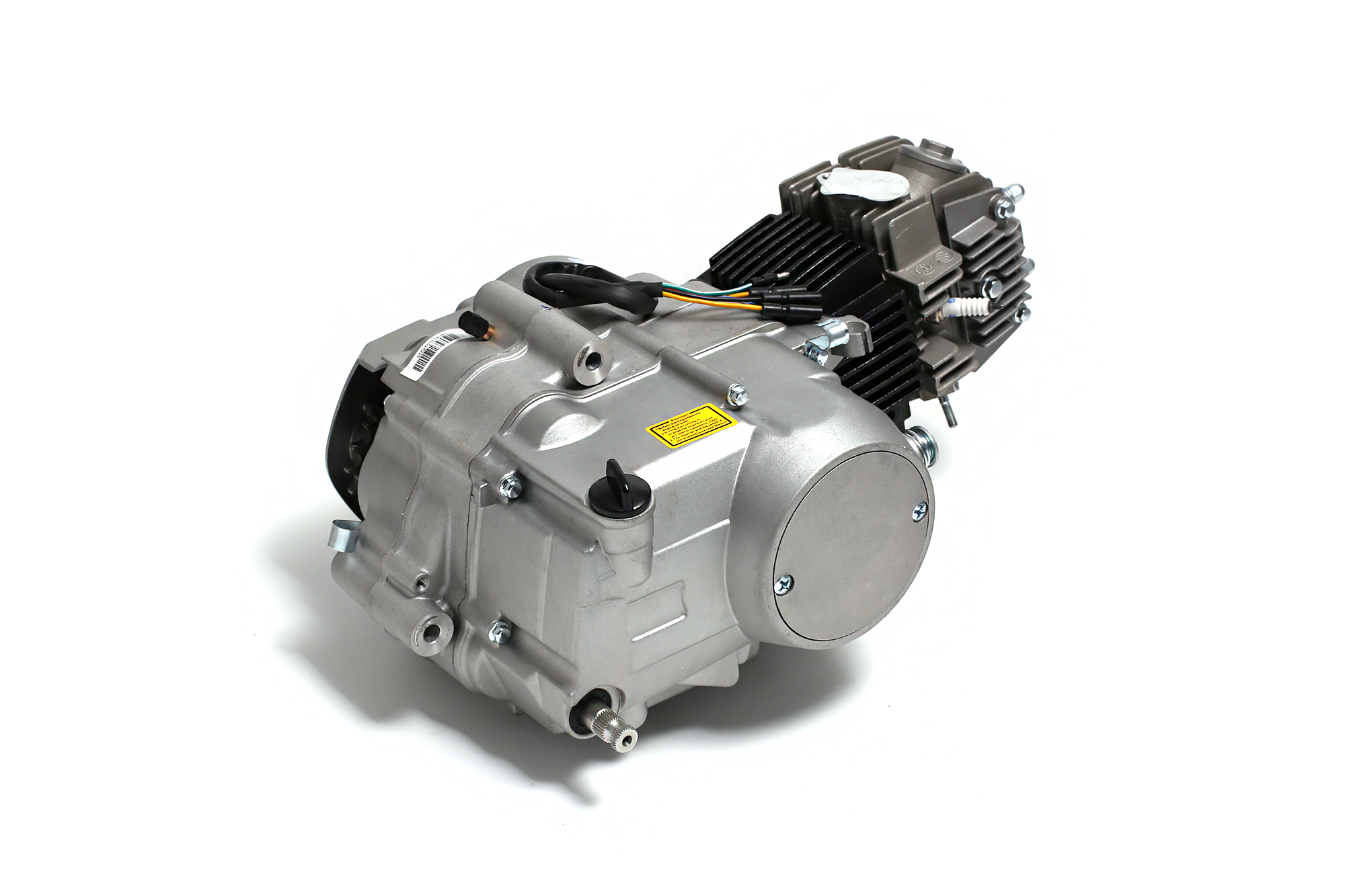 Двигатель в сборе для питбайка YX 153FMI 125см3, кикстартер, механика (kayo logo)