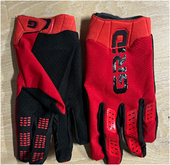 Мотоперчатки GRID Easy Красный/Черный Размер S