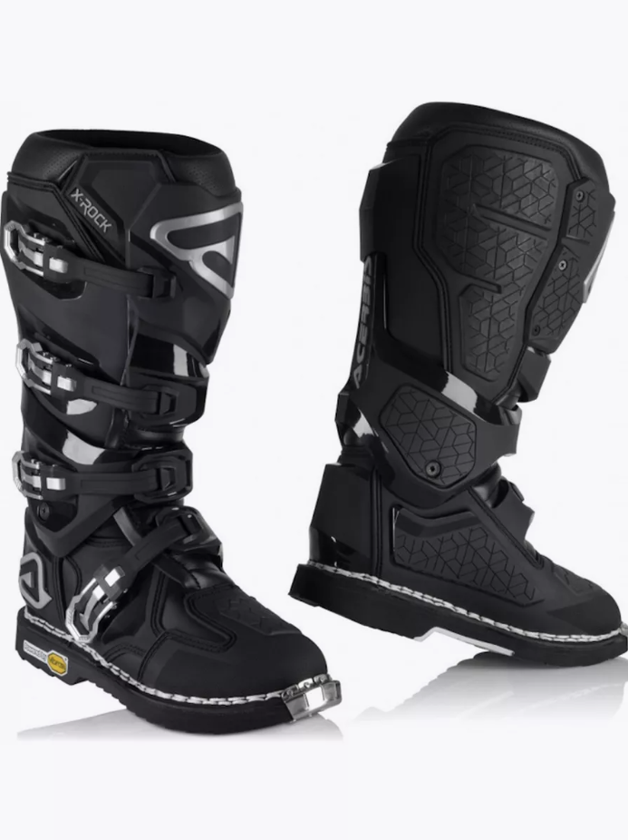 43 Мотоботы кроссовые Acerbis X-ROCK MM TWO Black, (р.44)