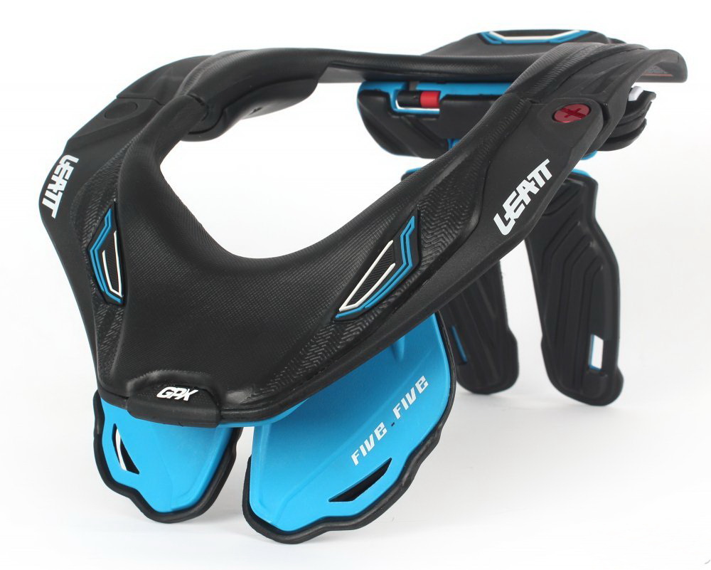 Защита шеи LEATT GPX 5.5 Brace синяя/чёрная L/XL