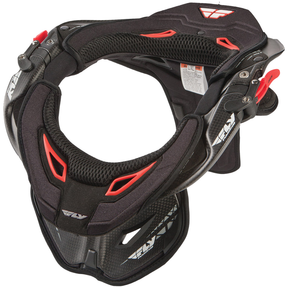 Защита шеи FLY RACING PRO LITE CARBON NECK BRACE черная L-XL