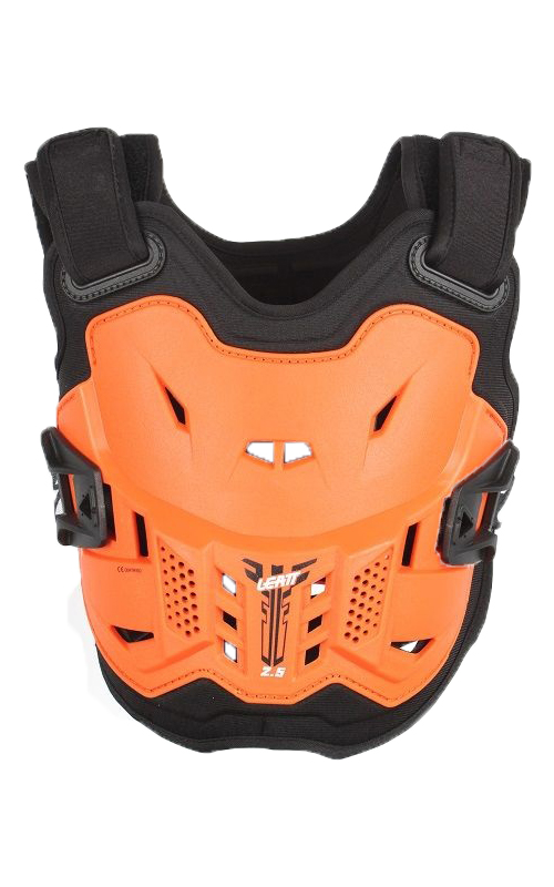 Защита панцирь детский Leatt Chest Protector 2.5 Kids (Orange/Black, OS, 2022 (5016100600))