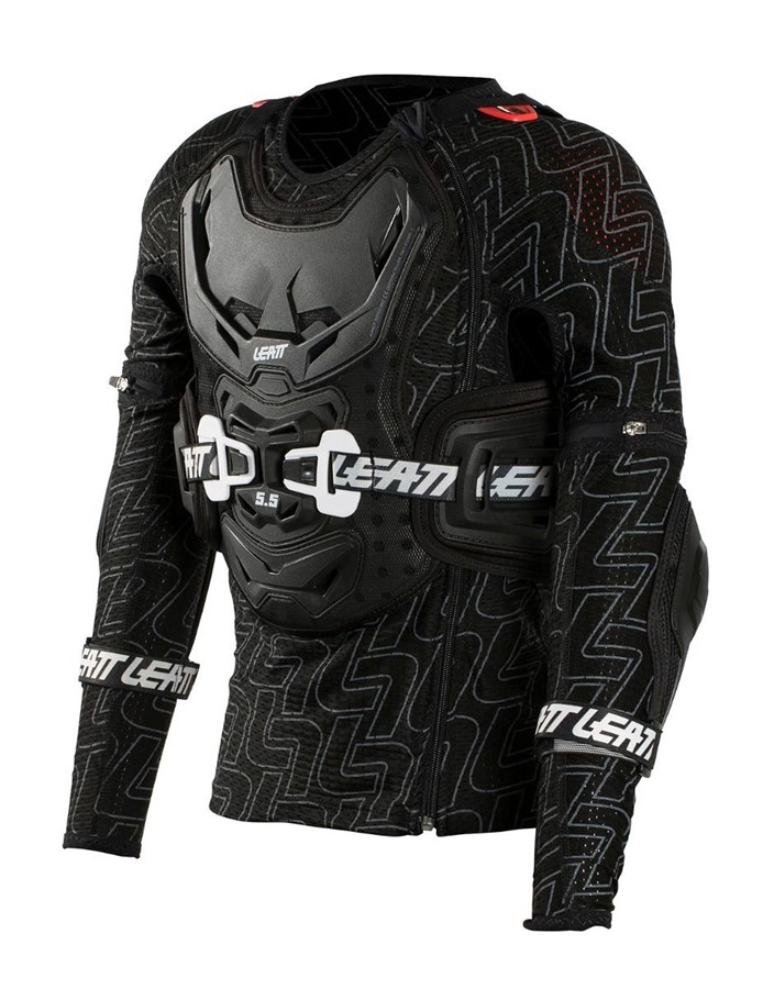Защита панцирь подростковый Leatt Body Protector 5.5 Junior (2020) Подростковый, S/M, черный, 2020 (5019410100)