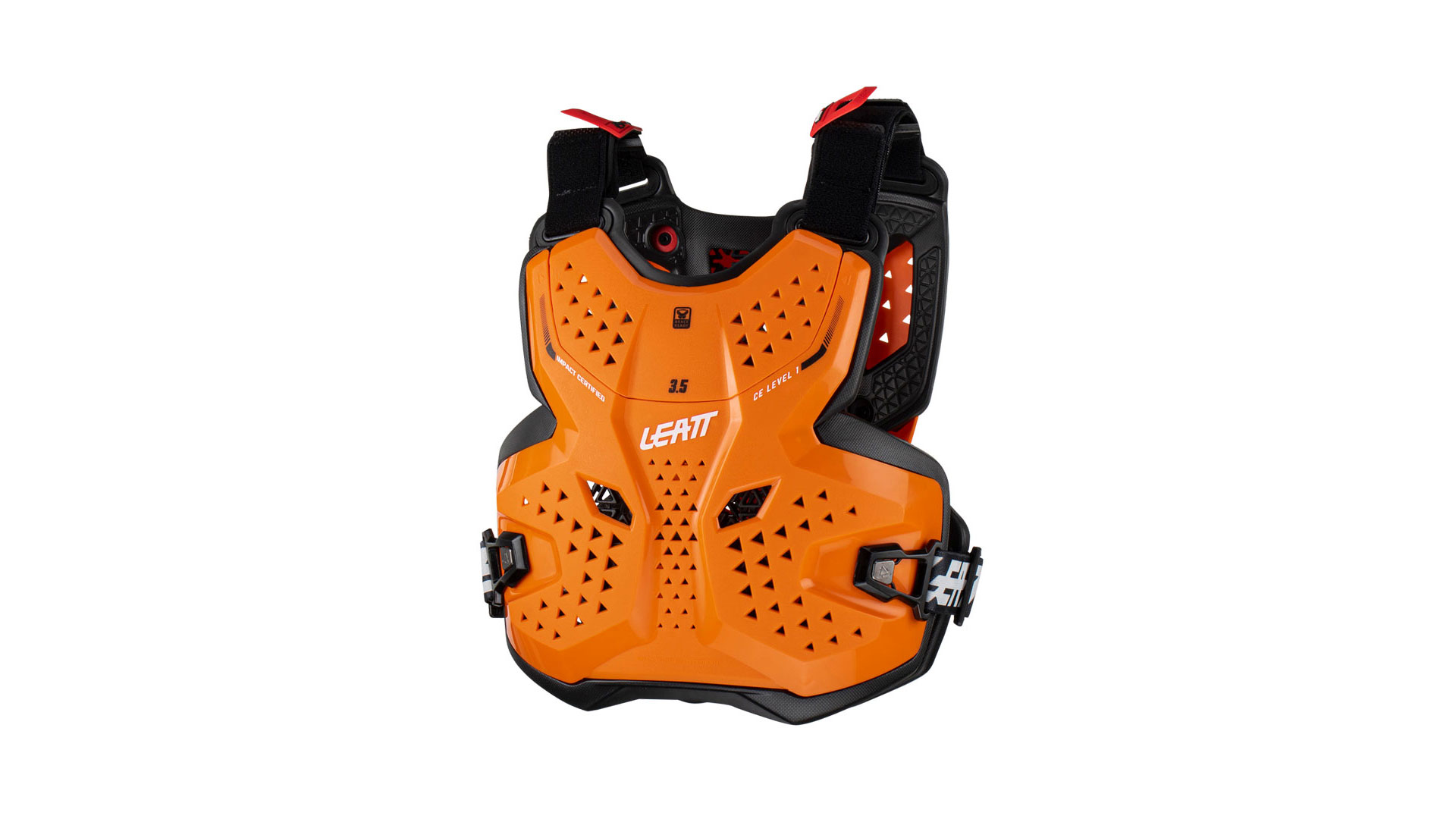 Защита панцирь подростковый Leatt Chest Protector 3.5 Junior (Orange/Black, L/XL, 2024 (5023051001))