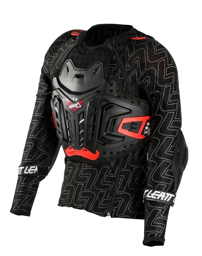 Защита панцирь подростковый Leatt Body Protector 4.5 Junior (Black, S/M, 2024 (5019410120))