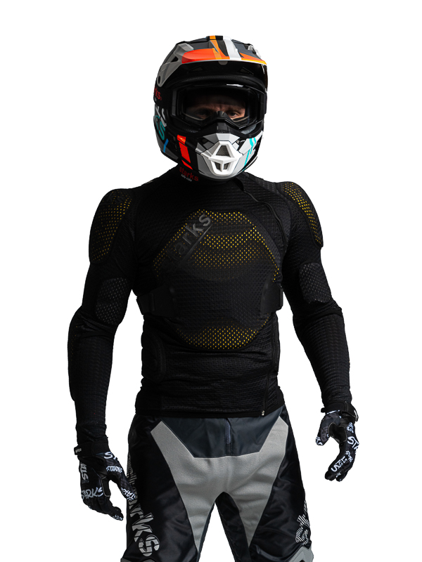 STARKS Air Flex  Моточерепаха  (Чёрный) (L-XL)