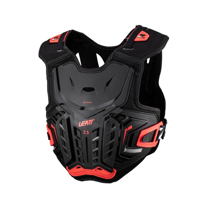 Защита панцирь подростковый Leatt Chest Protector 2.5 Junior (Black/Red, S/M, 2022 (5022151390))