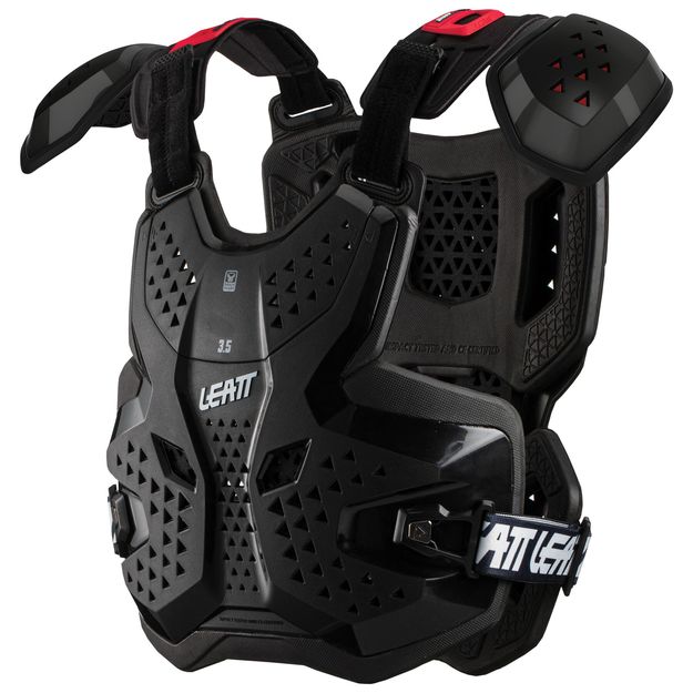 Защита панцирь Leatt Chest Protector 3.5 Pro черная, OS, 2021 (5021400260)