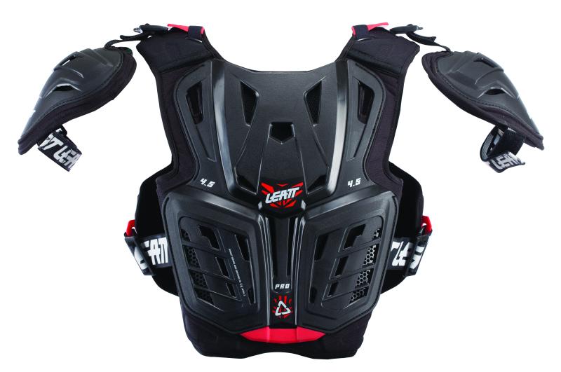 Защита панцирь подростковый Leatt Chest Protector 4.5 Junior (Orange/White, L/XL, 2024 (5017120120))