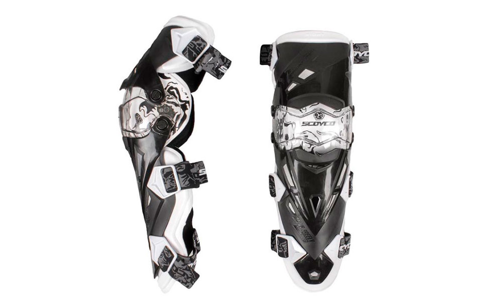 Защита колена SCOYCO K12 белая