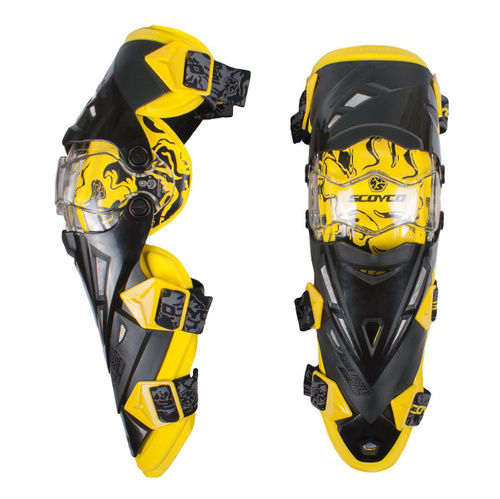 Защита колена SCOYCO K12 желтая