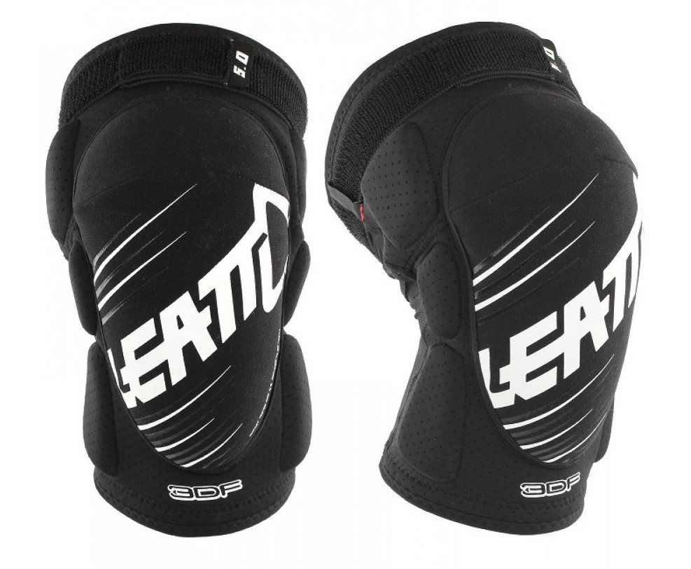 Наколенники подростковые Leatt 3DF 5.0 Knee Guard Junior (White/Black, OS, 2024 (5019410170))