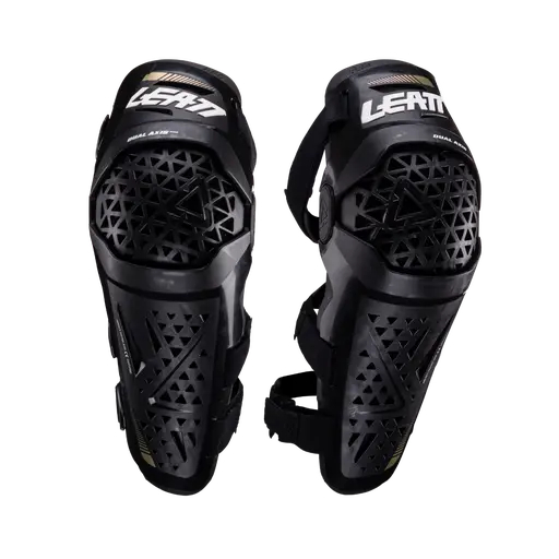 Наколенники Leatt Dual Axis Pro Knee & Shin Guard (Black, S/M, 2025 )