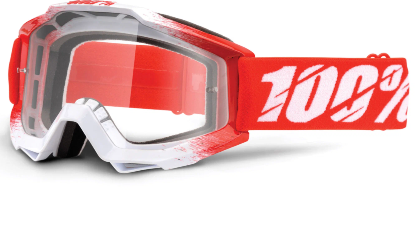 Очки кроссовые 100% STRATA MX Replica Red