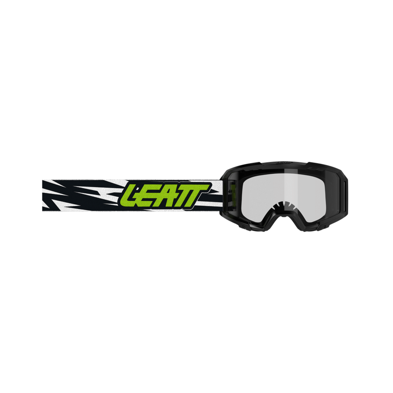 Очки подростковые Leatt Vizion 2.5s Black/Neon Yellow Clear 90%