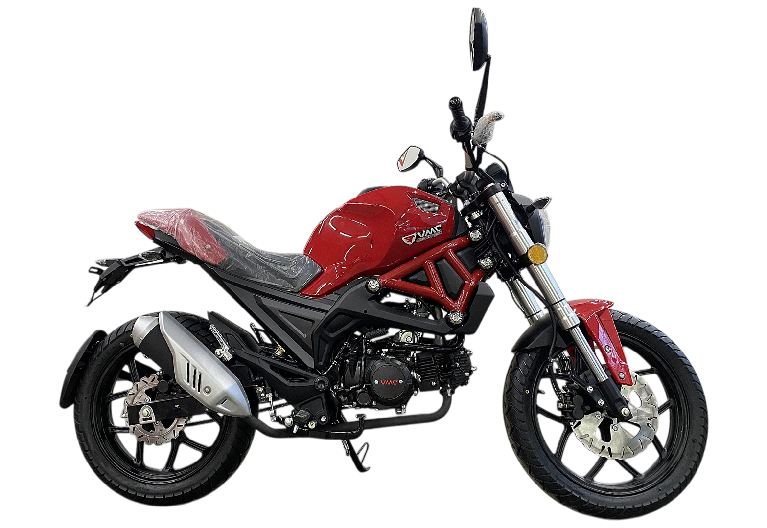 Мопед VENTO (VMC) Monster Plus CM48Q 48 см3 СЕРИЯ Y1250 Красный