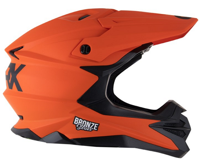 Шлем эндуро SPARX  Fenix (JK6803), оранжевый матовый, XS