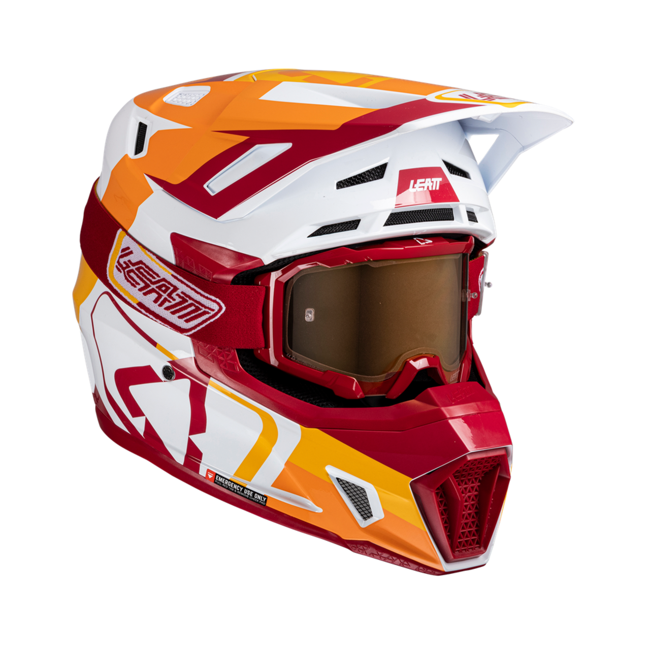 Мотошлем Leatt Moto 7.5 Helmet Kit Ruby L