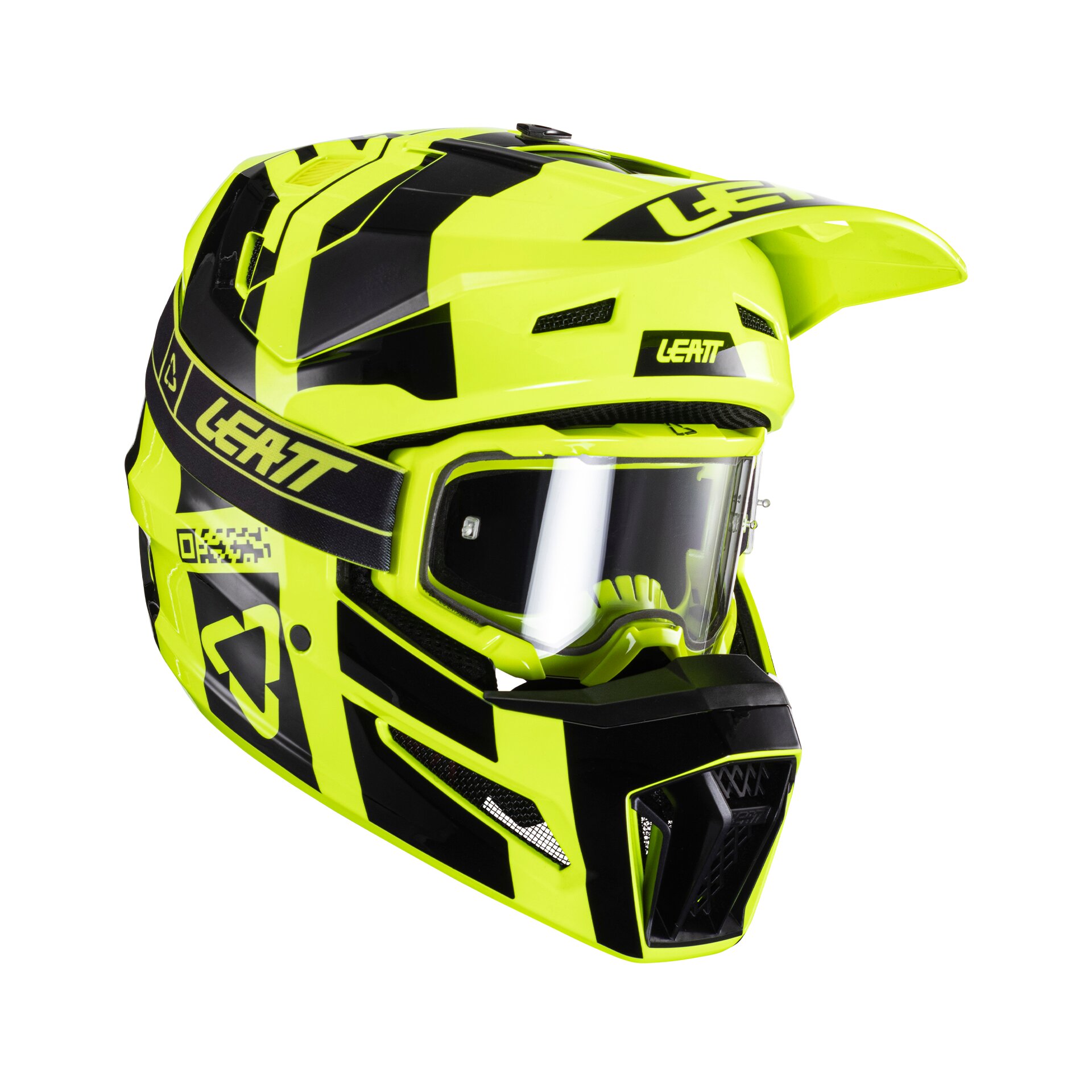 Мотошлем Leatt Moto 3.5 Helmet Kit (Citrus, L, 2024 (1024060423))
