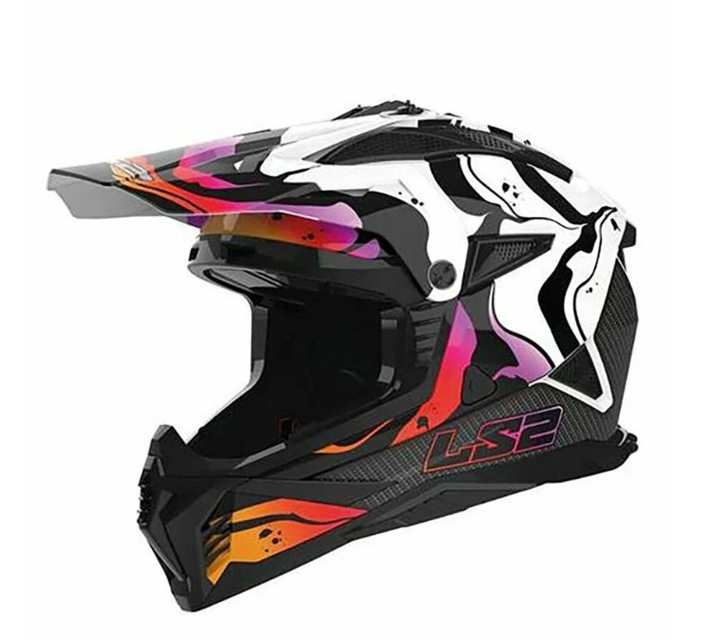 Шлем LS2 MX708 FAST 2 WASH Gloss White S