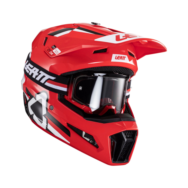 Мотошлем Leatt Moto 3.5 Helmet Kit (Red, M, 2024 (1024060442))