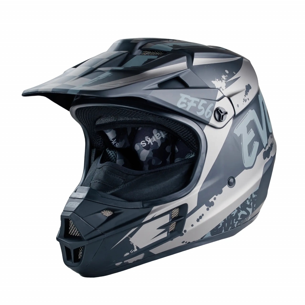 Шлем Base MX Черный матовый ABC (L)