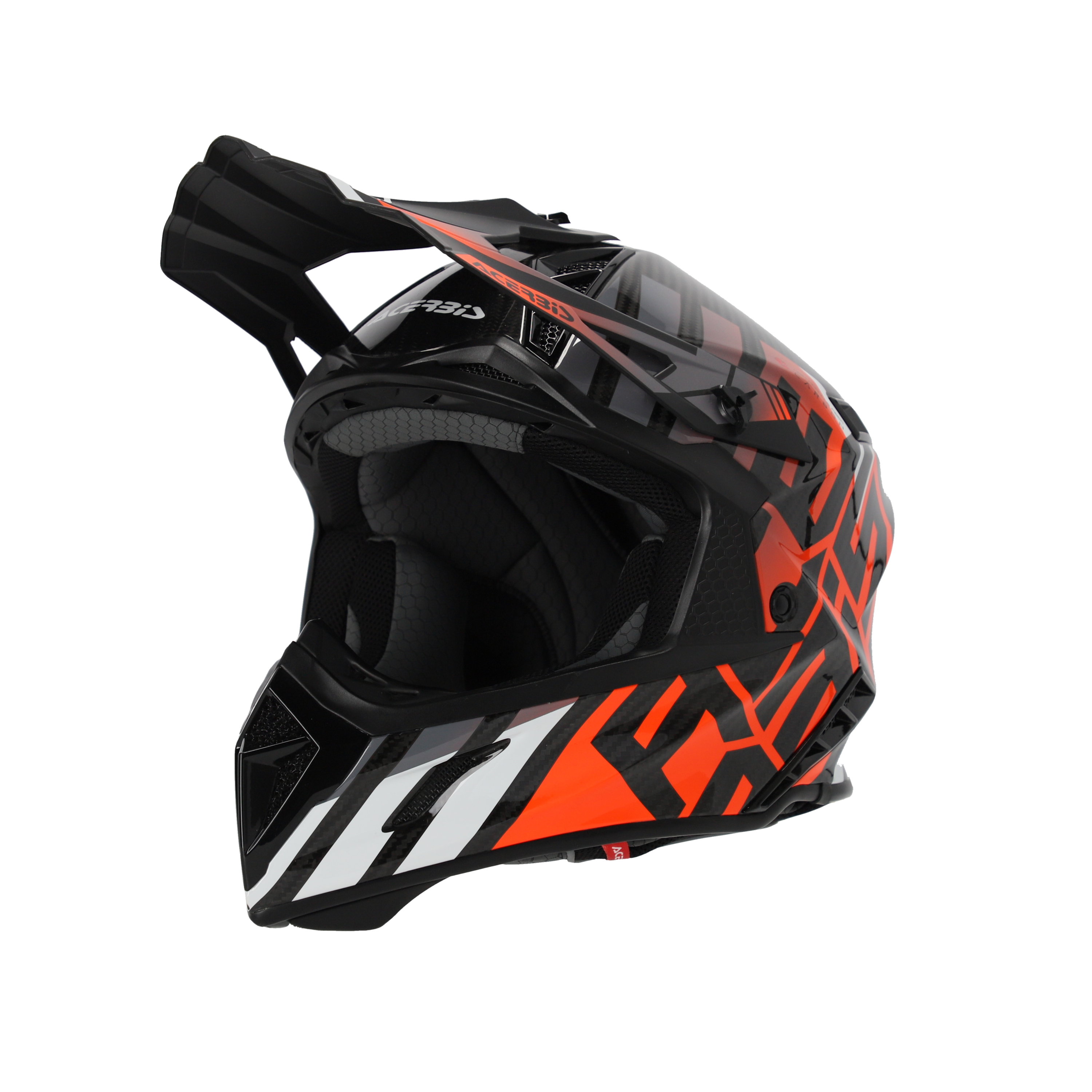 Шлем Acerbis STEEL CARBON 22-06 Black/Orange, XL